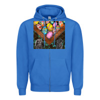 True Royal easter Zipper Hoodie - CowhideDigitalArt