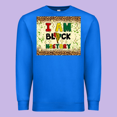 I Am Black History Premium Sweatshirt Designed By Artiststas