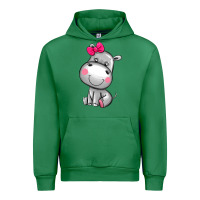 Emerald cute hippopotamus Urban Hoodie - AdoDesignShop