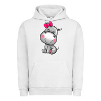 Pigment Lunar Rock cute hippopotamus Urban Hoodie - AdoDesignShop