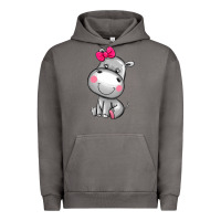 Cute Hippopotamus Urban Hoodie | Teevron