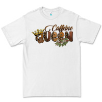 White caffeine queen Premium Tee - BarkalooDesign