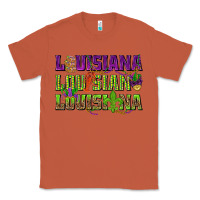 Copper Louisiana Mardi Gras Classic Tee - NancyCooperArtShop