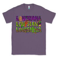 Lavender Louisiana Mardi Gras Classic Tee - NancyCooperArtShop