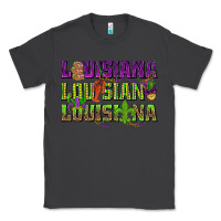 Smoke Louisiana Mardi Gras Classic Tee - NancyCooperArtShop