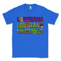 True Royal Louisiana Mardi Gras Classic Tee - NancyCooperArtShop