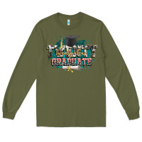 Army Green Twenty twenty four graduate Long Sleeve Tee - CowGirlArtShop
