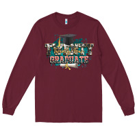 Burgundy Twenty twenty four graduate Long Sleeve Tee - CowGirlArtShop