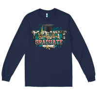 Navy Twenty twenty four graduate Long Sleeve Tee - CowGirlArtShop