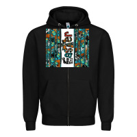 Black easter Zipper Hoodie - CowhideDigitalArt
