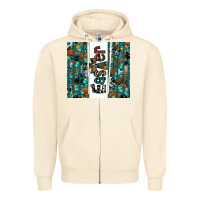 Sandshell easter Zipper Hoodie - CowhideDigitalArt