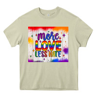 Mossy more love less hate tumbler Heavy Core Tee - JahusDesignShop