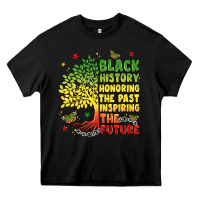 Black title black history celebration Heavy Core Tee - LillyAllenDesigns