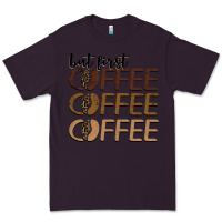 Plum but first coffee coffee coffee Premium Tee - BarkalooDesign