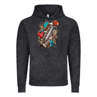 Vintage Black Football lightning bolt leopard Vintage Hoodie - HowdyJamesFarm
