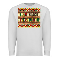 Dove Grey i am black every month Premium Sweatshirt - Artiststas