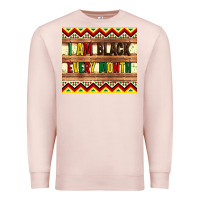 Pale Pink i am black every month Premium Sweatshirt - Artiststas