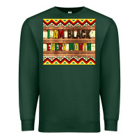 Sports Green i am black every month Premium Sweatshirt - Artiststas