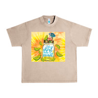 French Oak life is short make it sweet Urban Heavy Tee - TumblerDesignByShophia