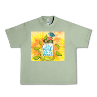 Oil Green life is short make it sweet Urban Heavy Tee - TumblerDesignByShophia