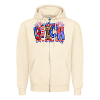 Sandshell boom bitch get out the way Zipper Hoodie - CowhideDigitalArt