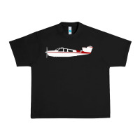 Black Beechcraft Bonanza  Perfect Gift Urban Heavy Tee - minhPixels