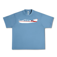 Pebble Blue Beechcraft Bonanza  Perfect Gift Urban Heavy Tee - minhPixels
