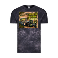 Cloud Black huntin fishin muddin Vintage Tee - TumblerDesignByShophia
