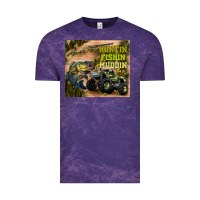 Cloud Purple huntin fishin muddin Vintage Tee - TumblerDesignByShophia