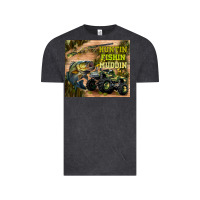 Vintage Black huntin fishin muddin Vintage Tee - TumblerDesignByShophia