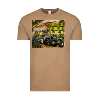 Vintage Coffee huntin fishin muddin Vintage Tee - TumblerDesignByShophia