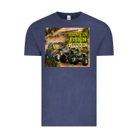 Vintage Denim huntin fishin muddin Vintage Tee - TumblerDesignByShophia