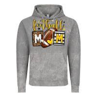 Football Mom Yellow Team Color Vintage Hoodie | Teevron