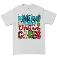 Dove Grey snow flakes and Christmas cakes Premium Tee - Jasminsmagicworld