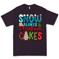 Plum snow flakes and Christmas cakes Premium Tee - Jasminsmagicworld