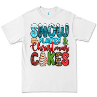 White snow flakes and Christmas cakes Premium Tee - Jasminsmagicworld