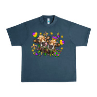 Mardi Gras Heifers Urban Heavy Tee | Teevron