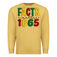 Antique Gold facts matter 1865 Premium Sweatshirt - Artiststas