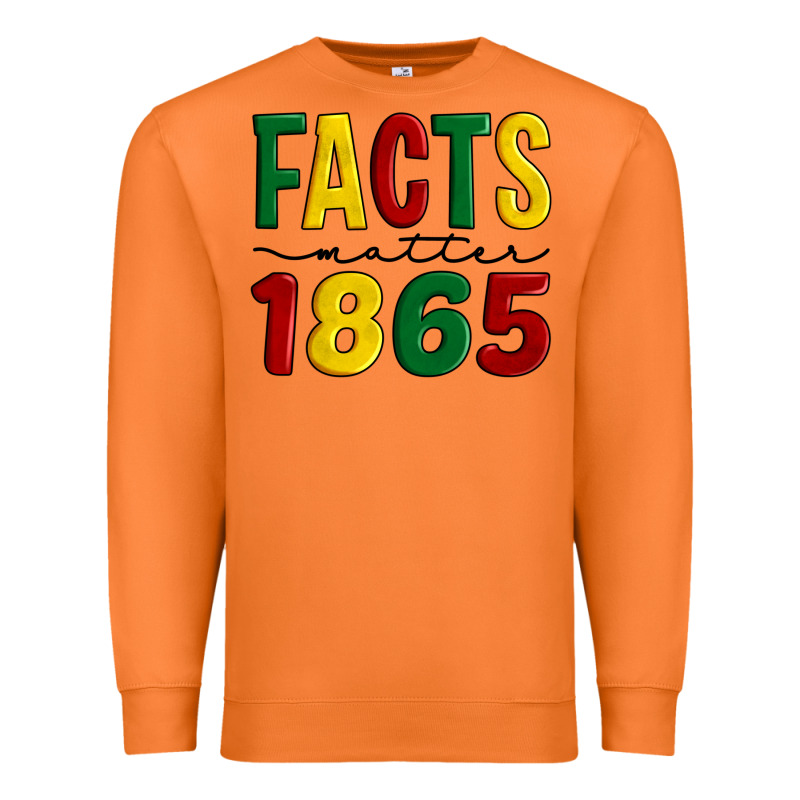 Facts Matter 1865 Premium Sweatshirt by Artiststas | Teevron