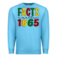 Ocean Blue facts matter 1865 Premium Sweatshirt - Artiststas