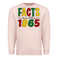 Pale Pink facts matter 1865 Premium Sweatshirt - Artiststas
