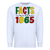 White facts matter 1865 Premium Sweatshirt - Artiststas