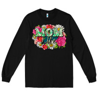 Black Mom life Long Sleeve Tee - CowGirlArtShop