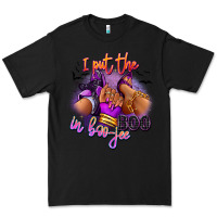 Black I put the boo in boo-jee sneaker and heel Premium Tee - RanaPortraitStore
