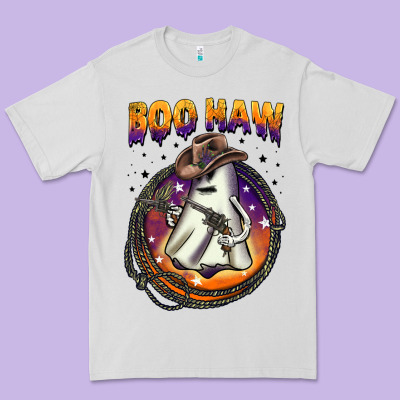 Boo Haw Premium Tee Designed By Barkaloodesign