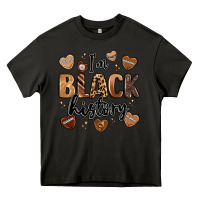 Asphalt i'm black history Heavy Core Tee - LillyAllenDesigns
