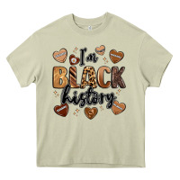 Mossy i'm black history Heavy Core Tee - LillyAllenDesigns