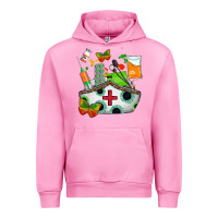 Fuchsia Pink nurse   juneteenth Urban Hoodie - AdoDesignShop