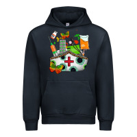 Navy nurse   juneteenth Urban Hoodie - AdoDesignShop