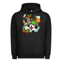 Pigment Black nurse   juneteenth Urban Hoodie - AdoDesignShop